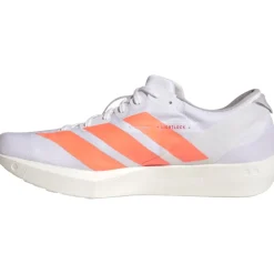 Hardloopschoenen Voor Op De Weg|Hardloopschoenen Heren < adidas Adizero Adios 9 Hardloopschoenen Heren - cloud white/lucid orange/lucid red JQ0777