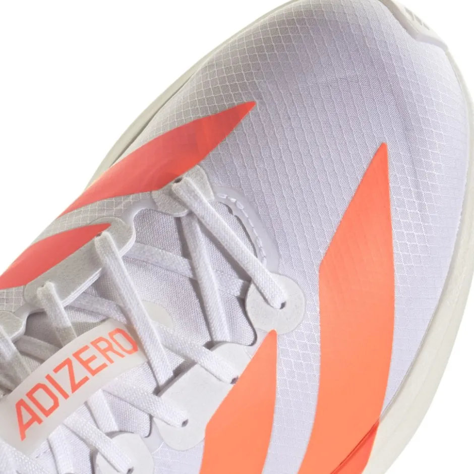 Hardloopschoenen Voor Op De Weg|Hardloopschoenen Heren < adidas Adizero Adios 9 Hardloopschoenen Heren - cloud white/lucid orange/lucid red JQ0777