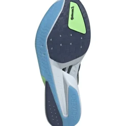 Hardloopschoenen Voor Op De Weg|Hardloopschoenen Heren < adidas Adizero Boston 13 Hardloopschoenen Heren - blue/gold metal/blue burst JQ1669