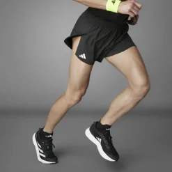 adidas Adizero Essentials Running Split Short Heren - black IM8585