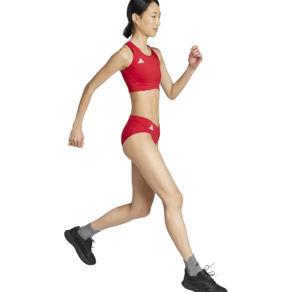 T-Shirts En Tops < adidas Adizero Eentia Hardooptop Dae - tea power red IY5509