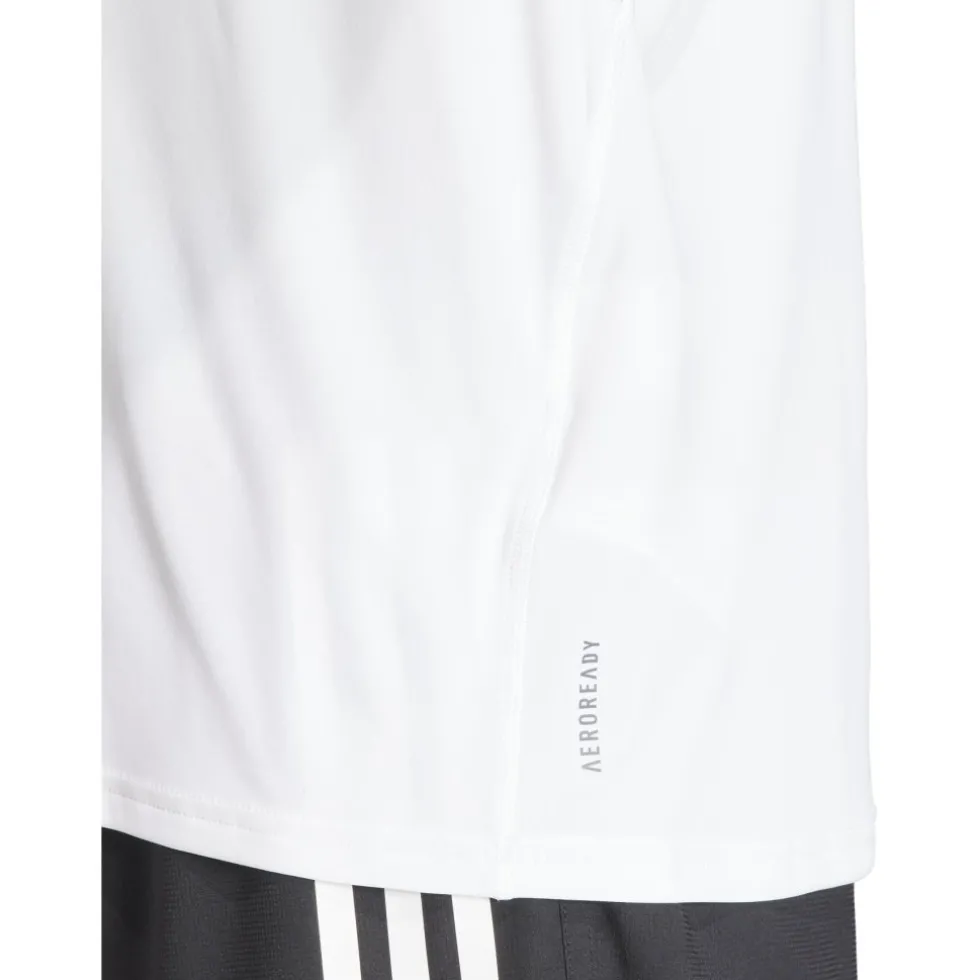 adidas Adizero Essentials Hardloopshirt Heren - wit IN1157