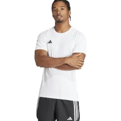 adidas Adizero Essentials Hardloopshirt Heren - wit IN1157