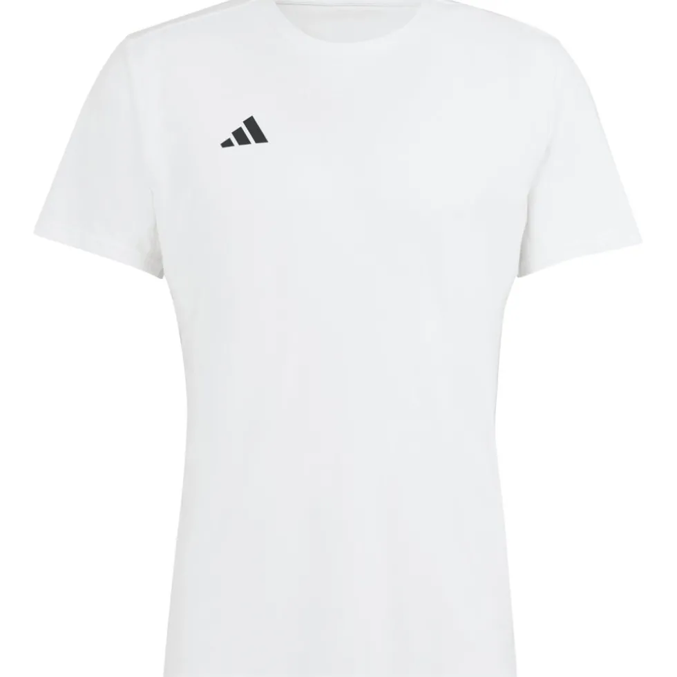 adidas Adizero Essentials Hardloopshirt Heren - wit IN1157