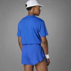 adidas Adizero Essentials Running Split Short Heren - royal blue IX4894