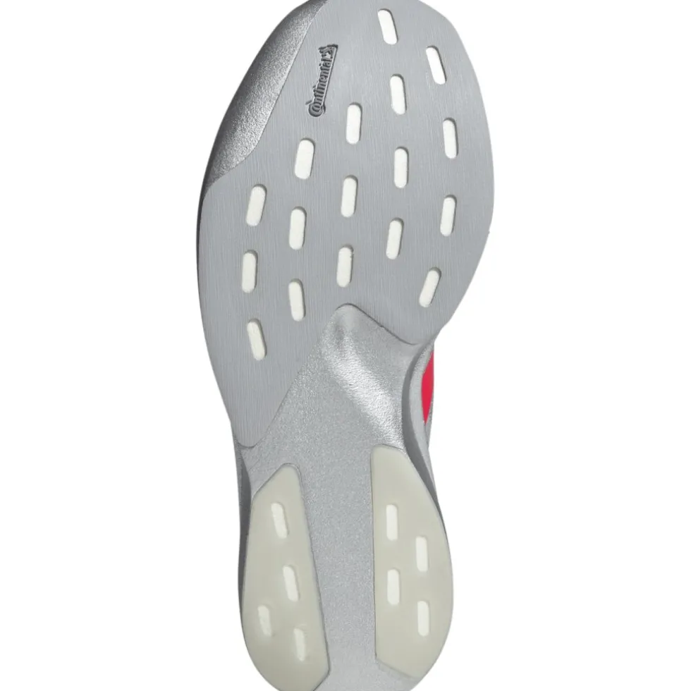 adidas Adizero EVO SL Hardloopschoenen Heren - silver metal/lucid red/iron metal KI3381