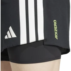 Broeken & Rokken < adidas Adizero Running 2-in-1 Ge Pocket hort Heren - back JD4202