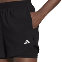 Broeken < adidas AEROREADY Made for Training Minima 2-In-1 Shorts Dames - zwart/wit HN1044