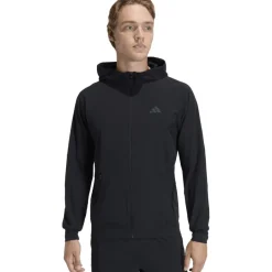 T-Shirts & Tops < adidas Deigned for Training Hybrid Ja et capuchon Heren - back KA4821