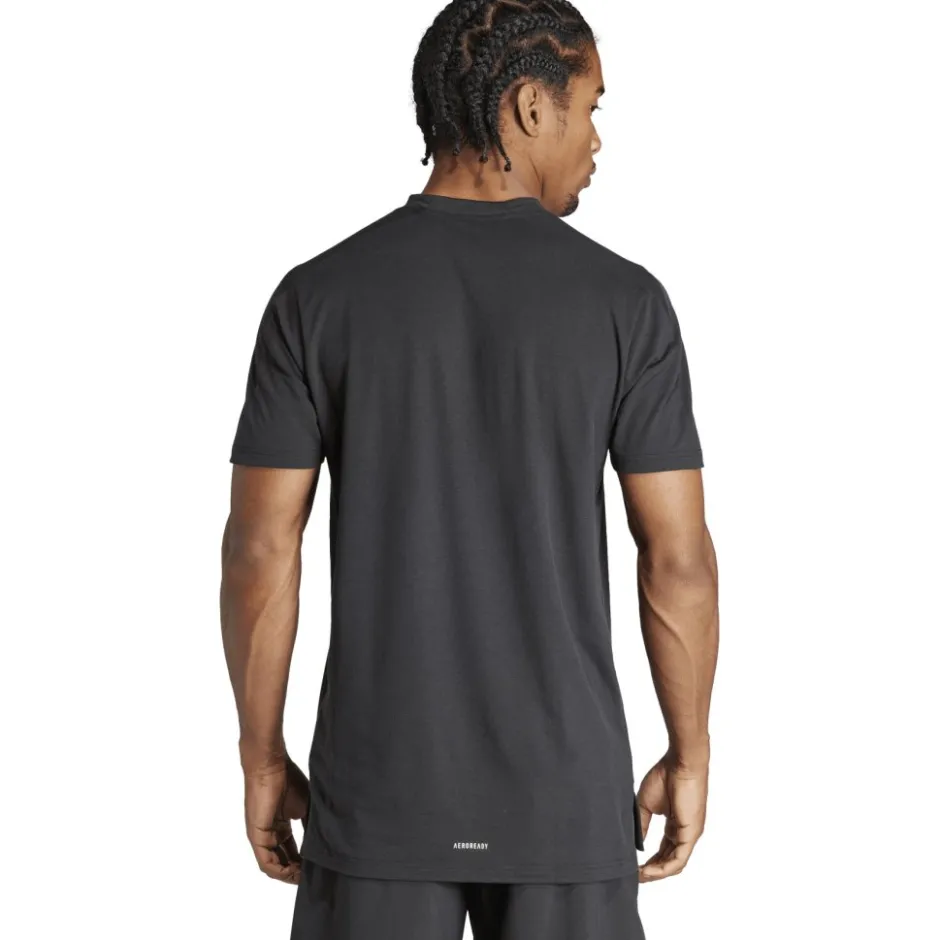 T-Shirts & Tops < adidas Deigned for Training hirt Heren - zwart IK9725