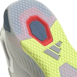 Fitness Schoenen|Schoenen < adidas Dropset 4 Power Trainer Fitnessschoenen Dames - cloud white/halo silver/dusky ink JR4663