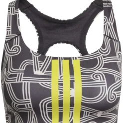 adidas Farm Sport Beha Dames - black/crystal linen/unity lime KD4614