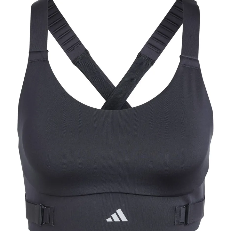 Sport Bh'S|Ondergoed < adidas FatIpact uxe Run et terke onderteuning Dae - Cup aat C-D - zwart IQ3359
