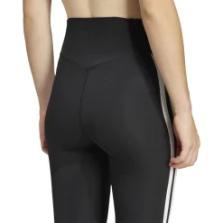 adidas Optime Essentials 7/8 Leggings Dames - zwart/wit JD6545