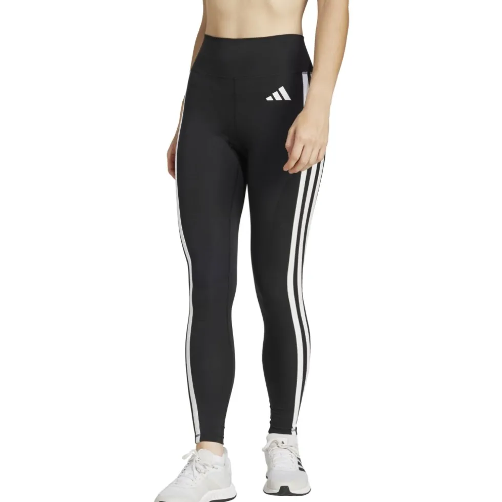 adidas Optime Essentials 7/8 Leggings Dames - zwart/wit JD6545