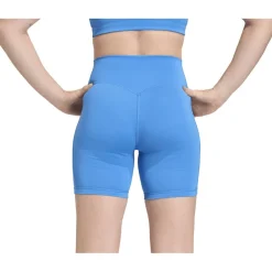 adidas Optime 3-Stripes 7" Shorts Dames - ray blue JZ1104
