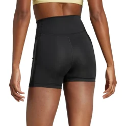 adidas Optime 3-Stripes Korte Leggings Dames - zwart JG6144
