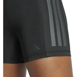 adidas Optime 3-Stripes Korte Leggings Dames - zwart JG6144