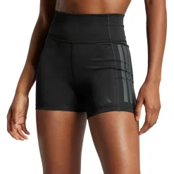 adidas Optime 3-Stripes Korte Leggings Dames - zwart JG6144