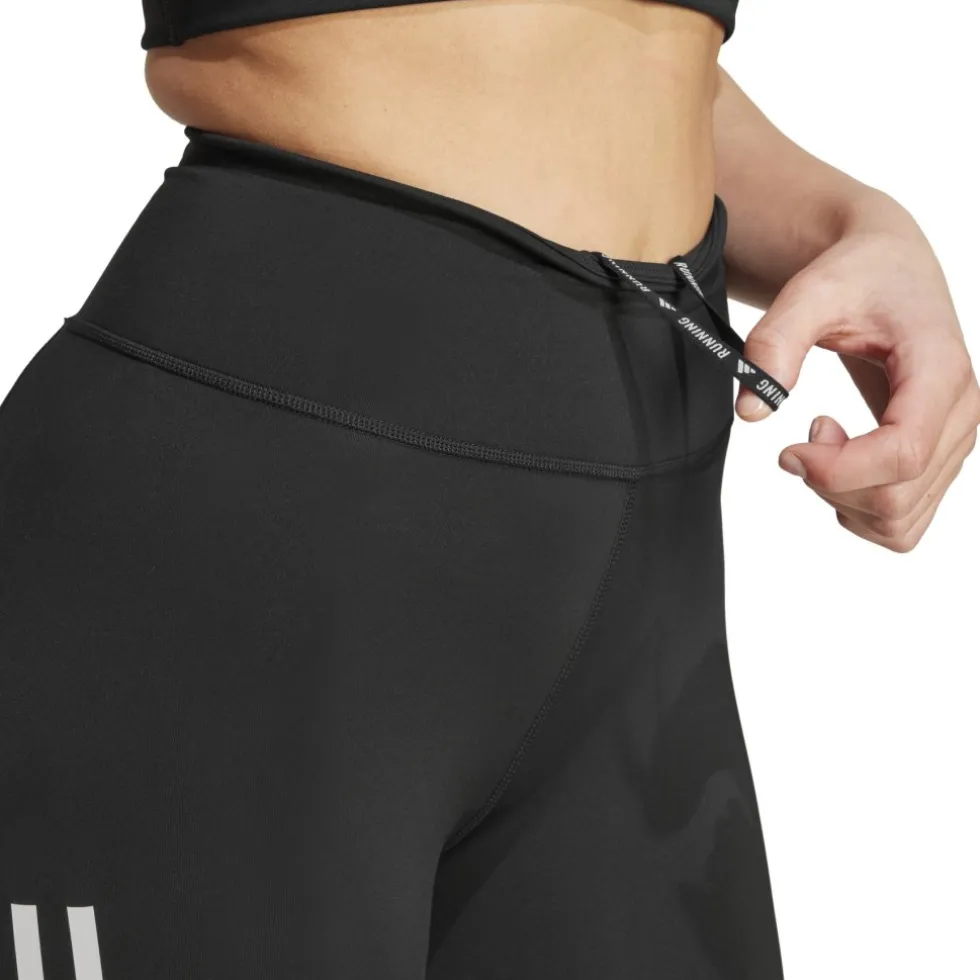 adidas Own The Run 3/4 Hardloop-Leggings Dames - zwart IS9918