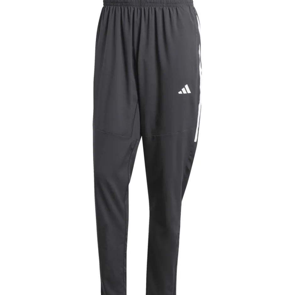 Broeken & Rokken < adidas Own The Run Excite 3-Stripes Joggingbroek Heren - zwart IK4982