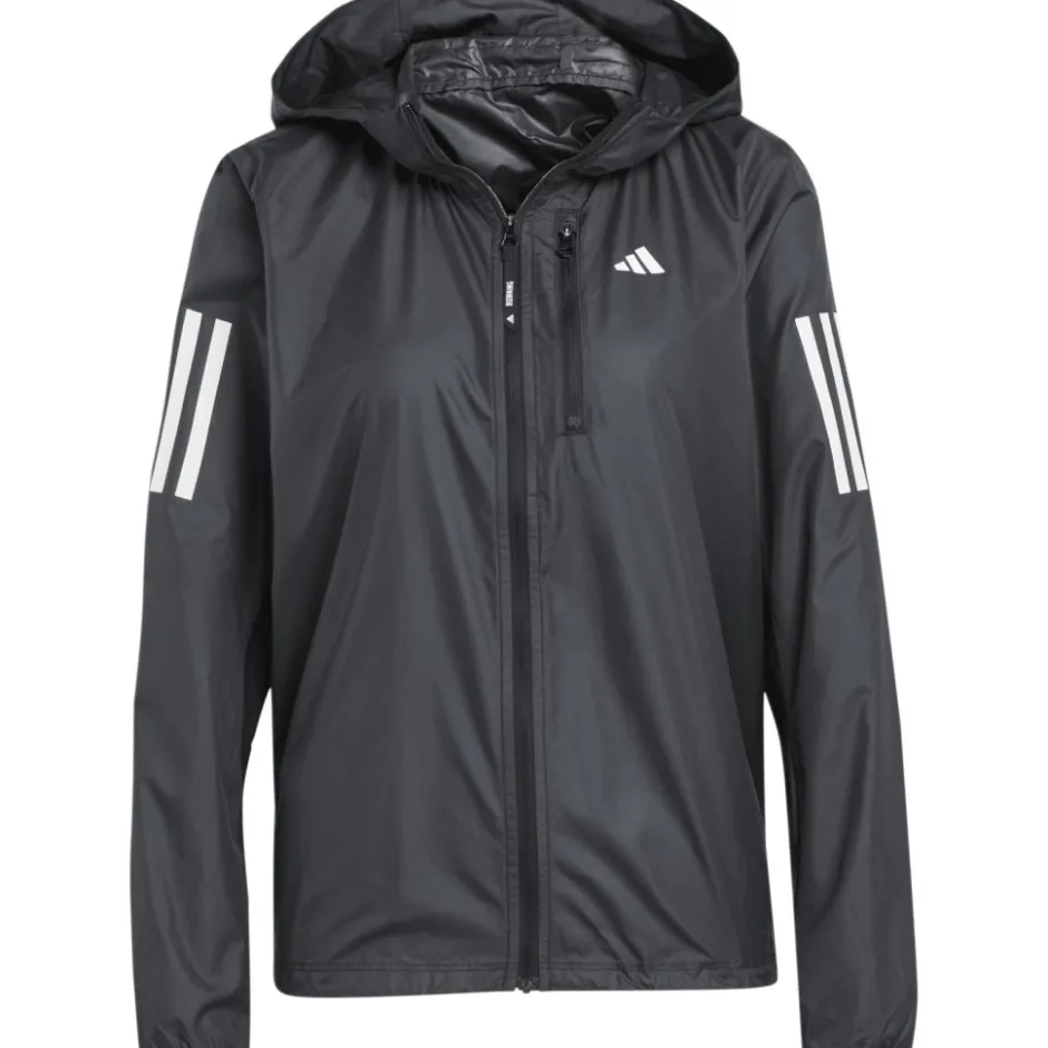 Jassen & Vesten < adidas Own the Run Hardloopjas Dames - zwart IN1576