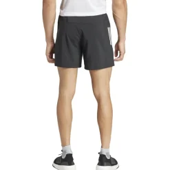 Broeken & Rokken < adidas Own the Run Korte Broek 7" Heren - zwart IY0704