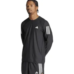 T-Shirts En Tops < adidas Own the Run hirt met lange mouwen Heren - zwart IN1486