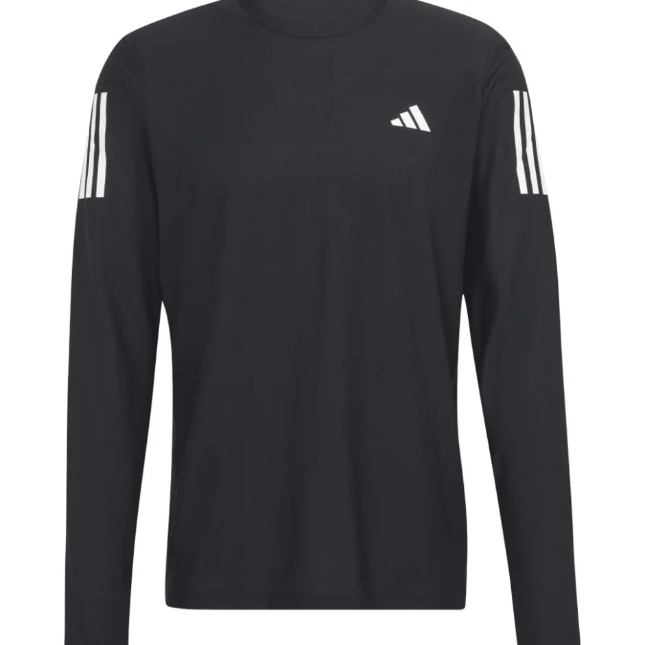 T-Shirts En Tops < adidas Own the Run hirt met lange mouwen Heren - zwart IN1486