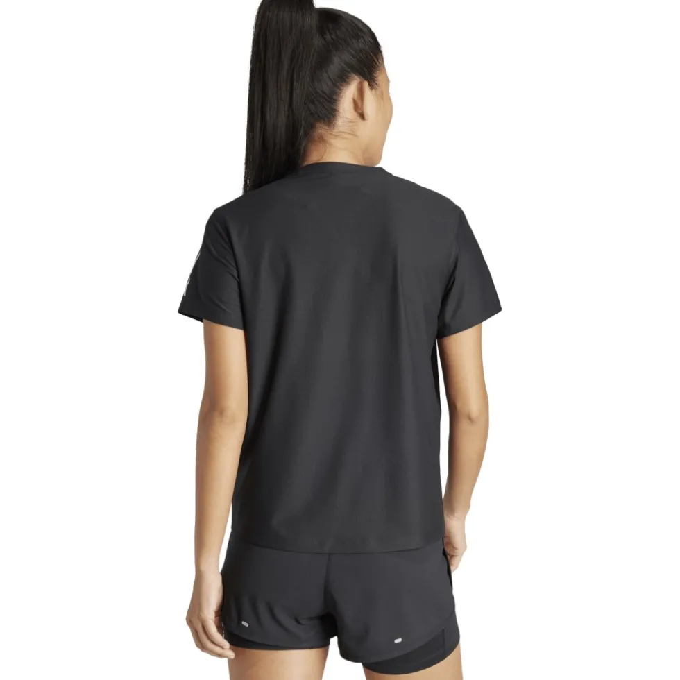adidas Own the Run Shirt Dames - zwart IN2961