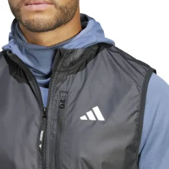 adidas Own the Run Windvest Heren - zwart IN1493