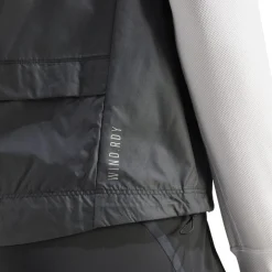 Jassen & Vesten < adidas Own the Run Windvest Dames - zwart IK7446