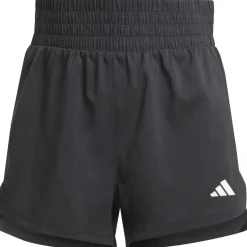 Broeken < adidas Pacer Woven 5" High hort Dae - zwart/wit IT7760