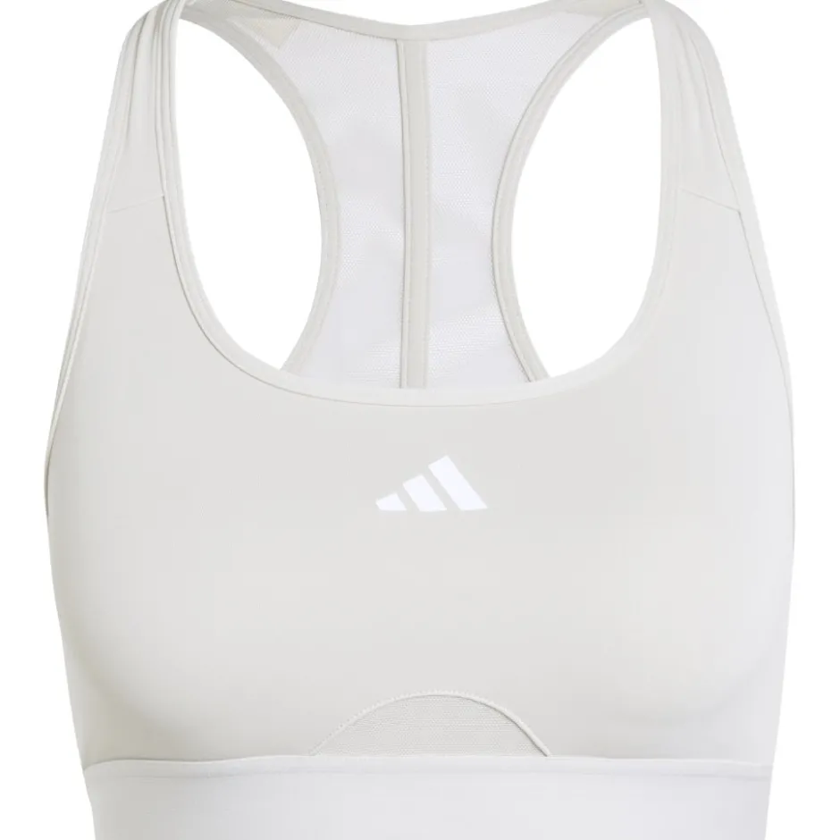 Ondergoed|Sport Bh'S < adidas Powerreact Training Sport-BH met medium ondersteuning - wonder alumina/white JJ0879