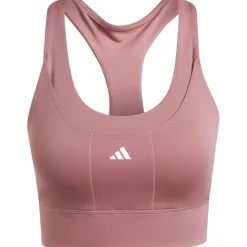 adidas Run Pocket Sportbeha met medium ondersteuning Dames - Cup Maat A-B - preloved crimson IW5326