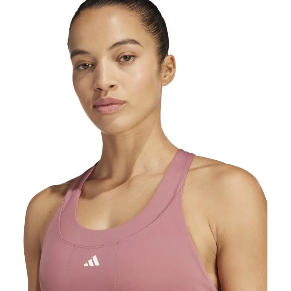 adidas Run Pocket Sportbeha met medium ondersteuning Dames - Cup Maat A-B - preloved crimson IW5326