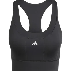 adidas Run Pocket Sportbeha met medium ondersteuning Dames - Cup Maat C-D - zwart IX1553