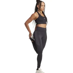 adidas Run Pocket Sportbeha met medium ondersteuning Dames - Cup Maat C-D - zwart IX1553