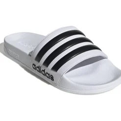 Zwemschoenen|Zwemschoenen < adidas Shower Adilette Badslippers - footwear white/core black/footwear white GZ5921