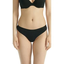 adidas Sports Underwear Active Essentials Cotton Low Rise Tanga Dames - set van 3 - black