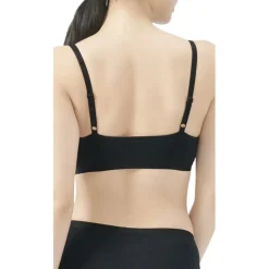 adidas Sports Underwear Active Essentials Cotton Scoop Bralette BH Dames - black