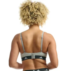 adidas Sports Underwear Padded Sport-BH Dames - Cup Maat C - 202-heather grey