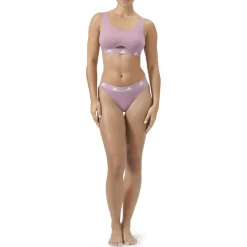 adidas Sports Underwear Sports Active Comfort Cotton Scoop Bralette Dames - 557 wonder orchid