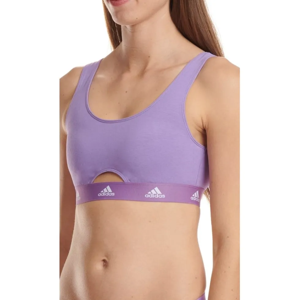 adidas Sports Underwear Scoop Bralette BH-Top Dames - 202-heather grey