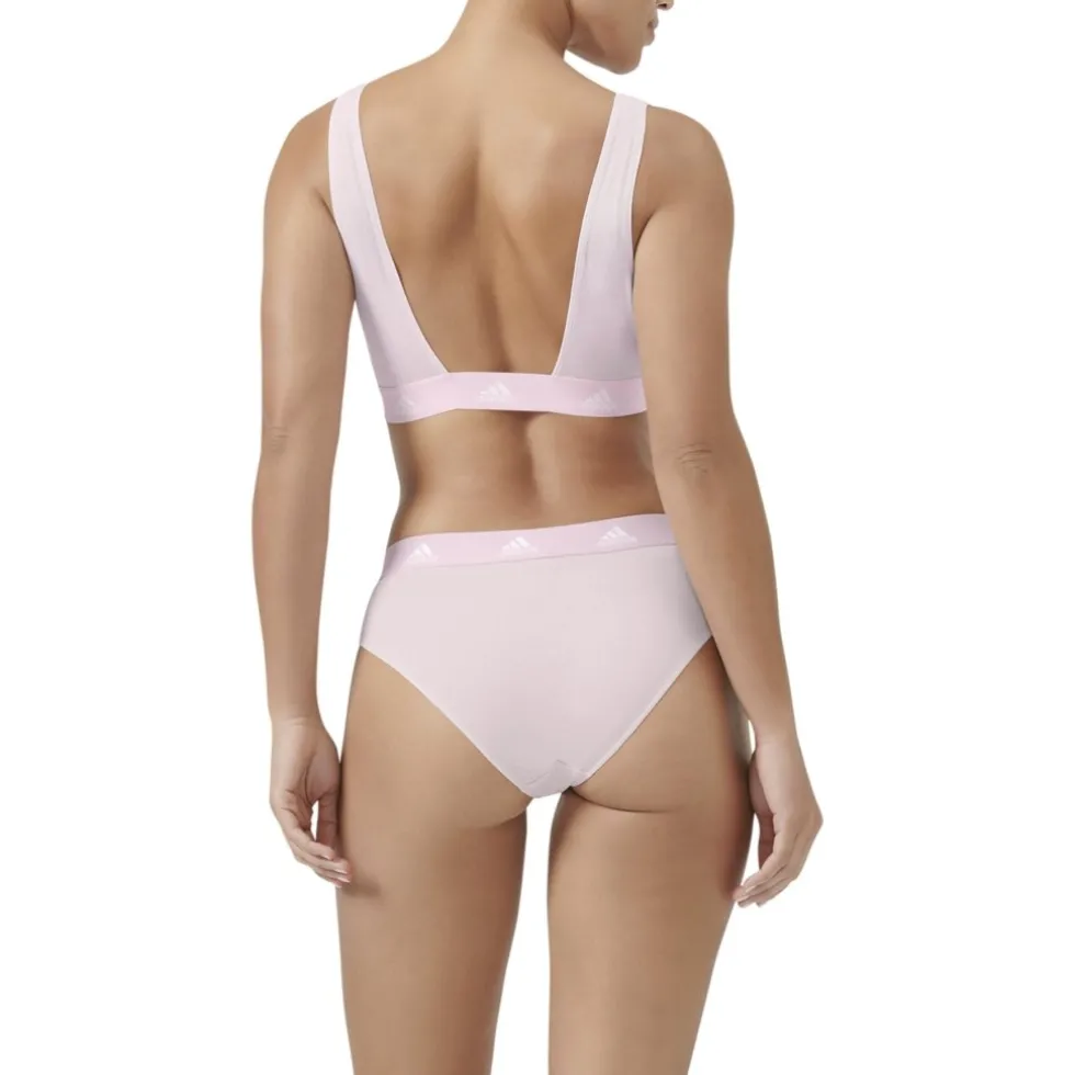 adidas Sports Underwear Sports Active Comfort Cotton Scoop Bralette Dames - 522 pink
