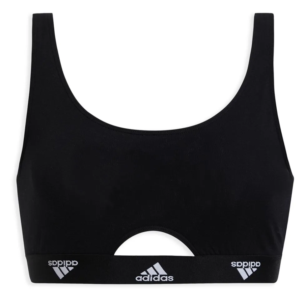 adidas Sports Underwear Scoop Bralette BH-Top Dames - 000-zwart