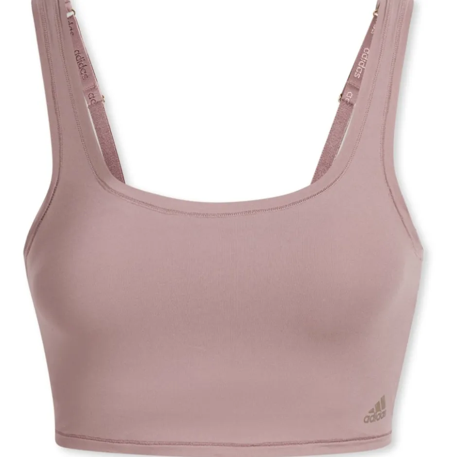 Sport Bh'S|Ondergoed < adidas Sports Underwear Sport Active Micro Body Fit Crop Top Dames - 829 wonder oxid