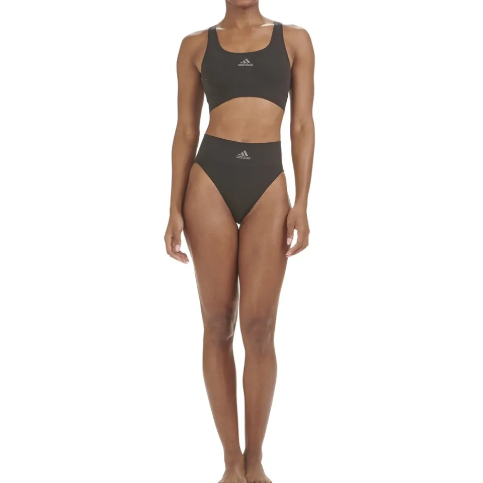 Sport Bh'S|Ondergoed < adidas Sports Underwear Seamless Scoop Lounge BH Dames - 000-zwart
