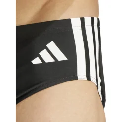adidas 3-Stripes Zwemslip Heren - zwart/wit JN6539