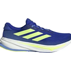Hardloopschoenen Voor Op De Weg|Hardloopschoenen Heren < adidas Supernova Rise 2 Hardloopschoenen Heren - lucid blue/hi-res yellow/blue fusion JQ7704